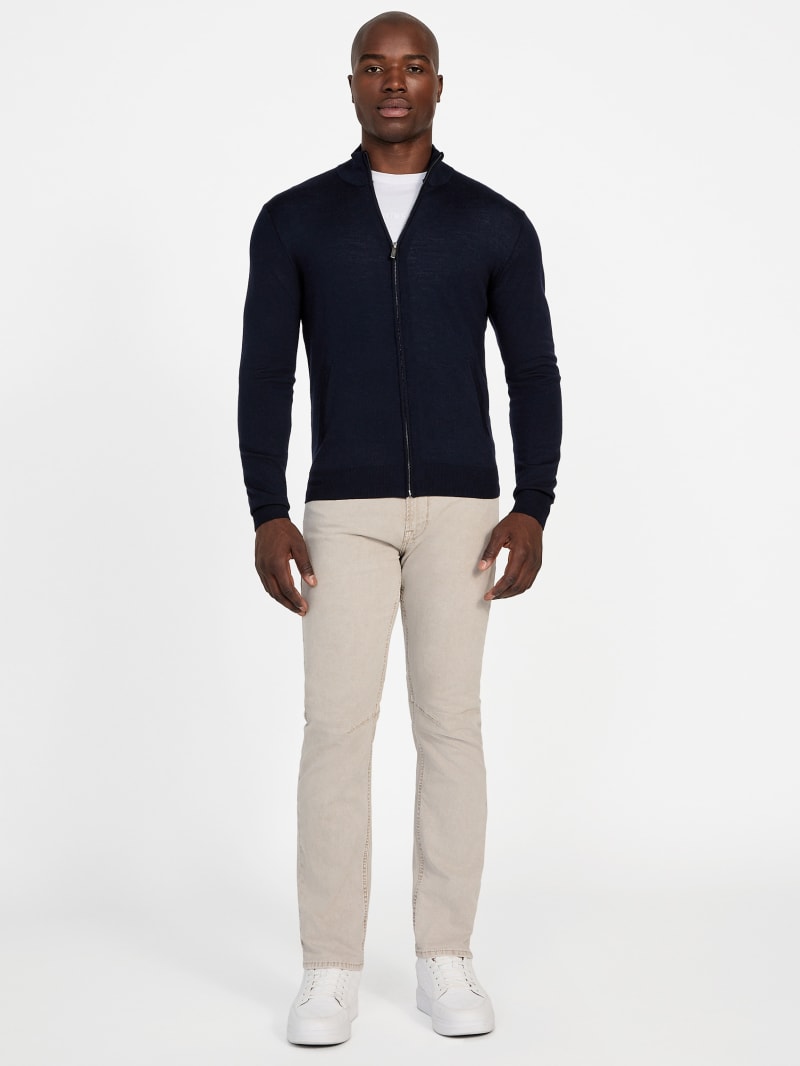 Fred Full-Zip Wool Sweater
