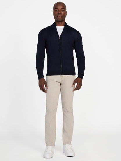 Fred Full-Zip Wool Sweater