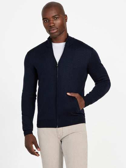 Fred Full-Zip Wool Sweater