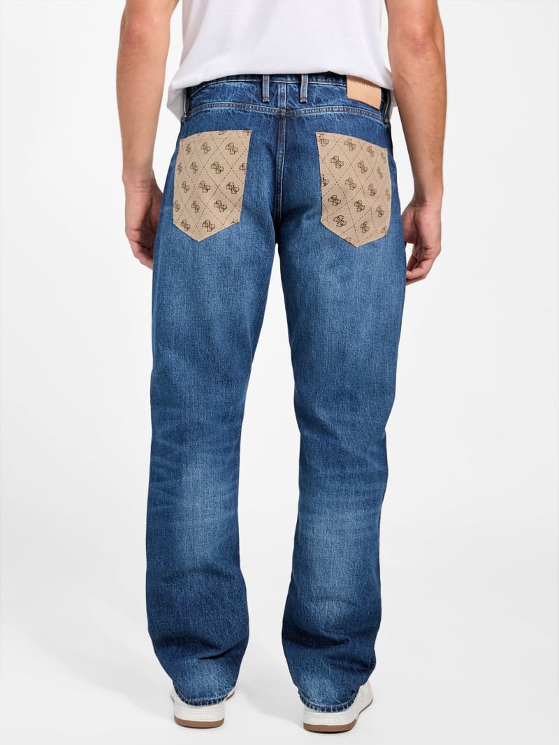 Angels Slim-Fit Straight Jeans