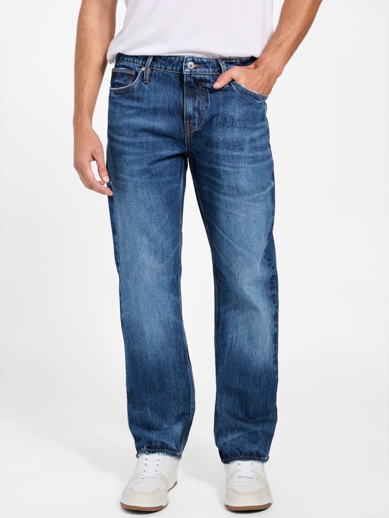 Angels Slim-Fit Straight Jeans