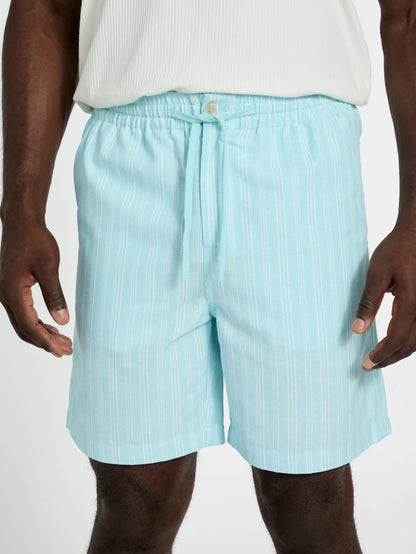 Linen blend shorts