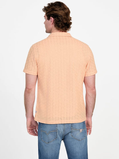 Wesley Crochet Resort Shirt