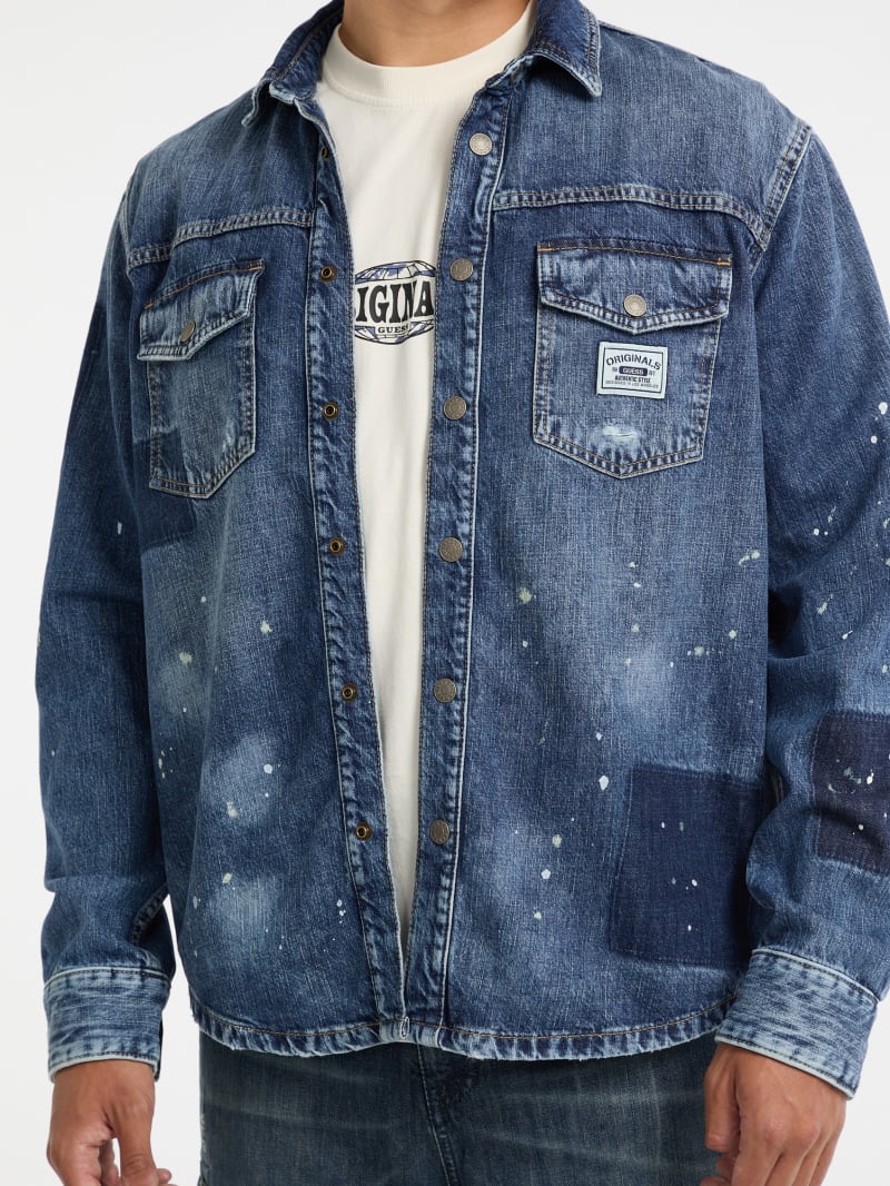 GUESS Originals Oversized Denim Shirt