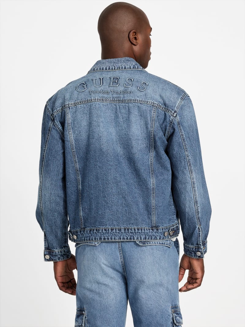 Relaxed Denim Trucker Jacket