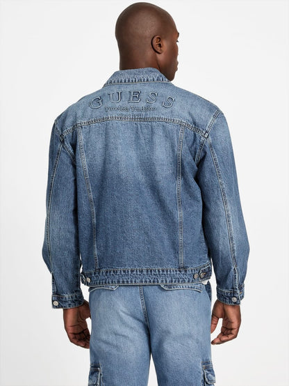 Relaxed Denim Trucker Jacket