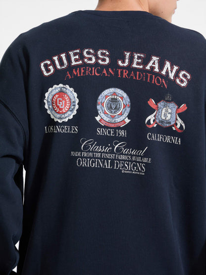 Varsity Logo Crewneck Sweatshirt