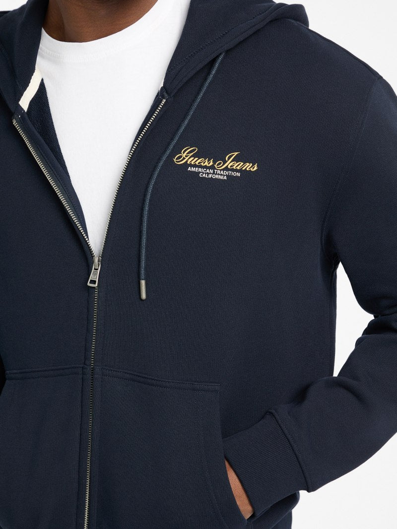 Script Zip Hoodie