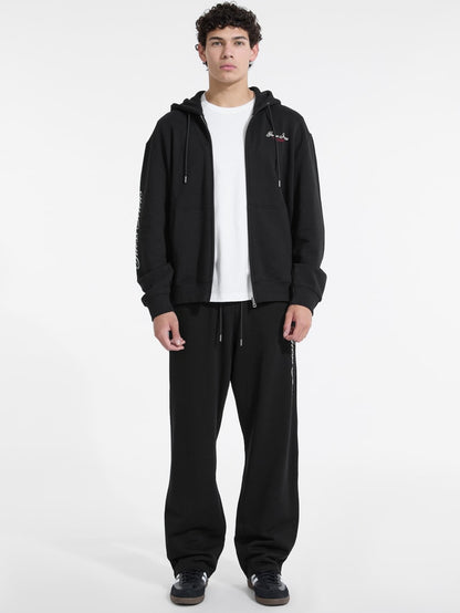 Script Zip Hoodie