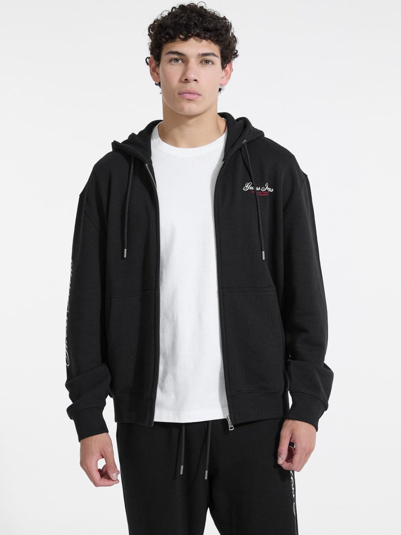Script Zip Hoodie