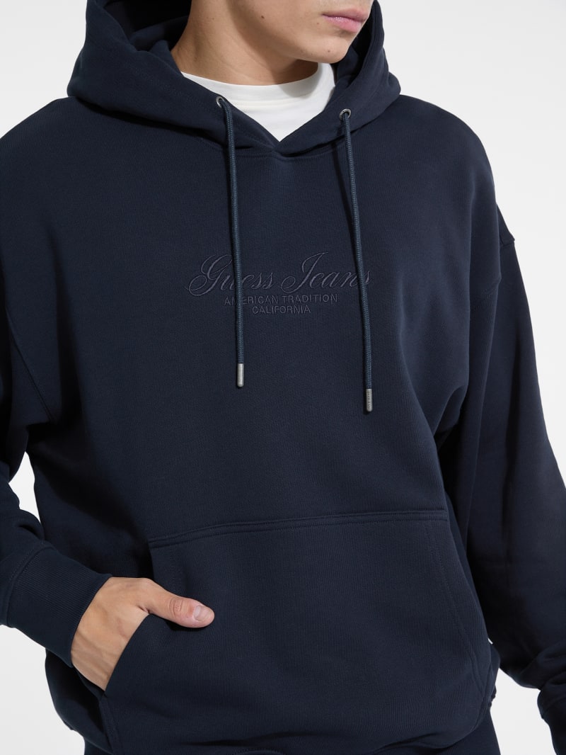 Embroidered Logo Hoodie