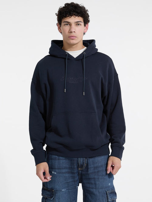 Embroidered Logo Hoodie