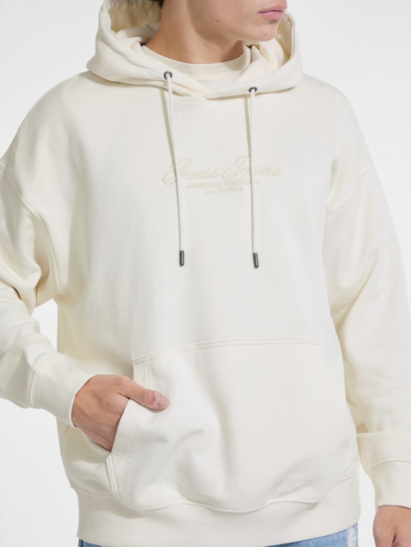 Embroidered Logo Hoodie