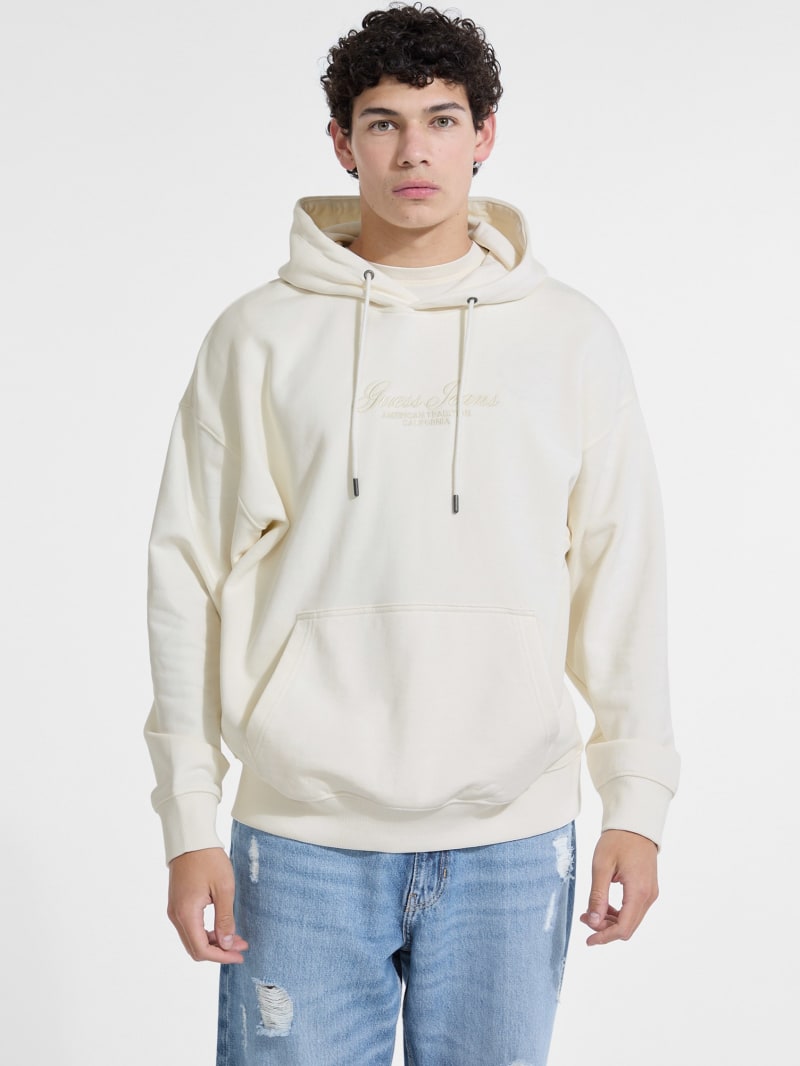 Embroidered Logo Hoodie
