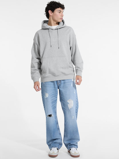 Embroidered Logo Hoodie