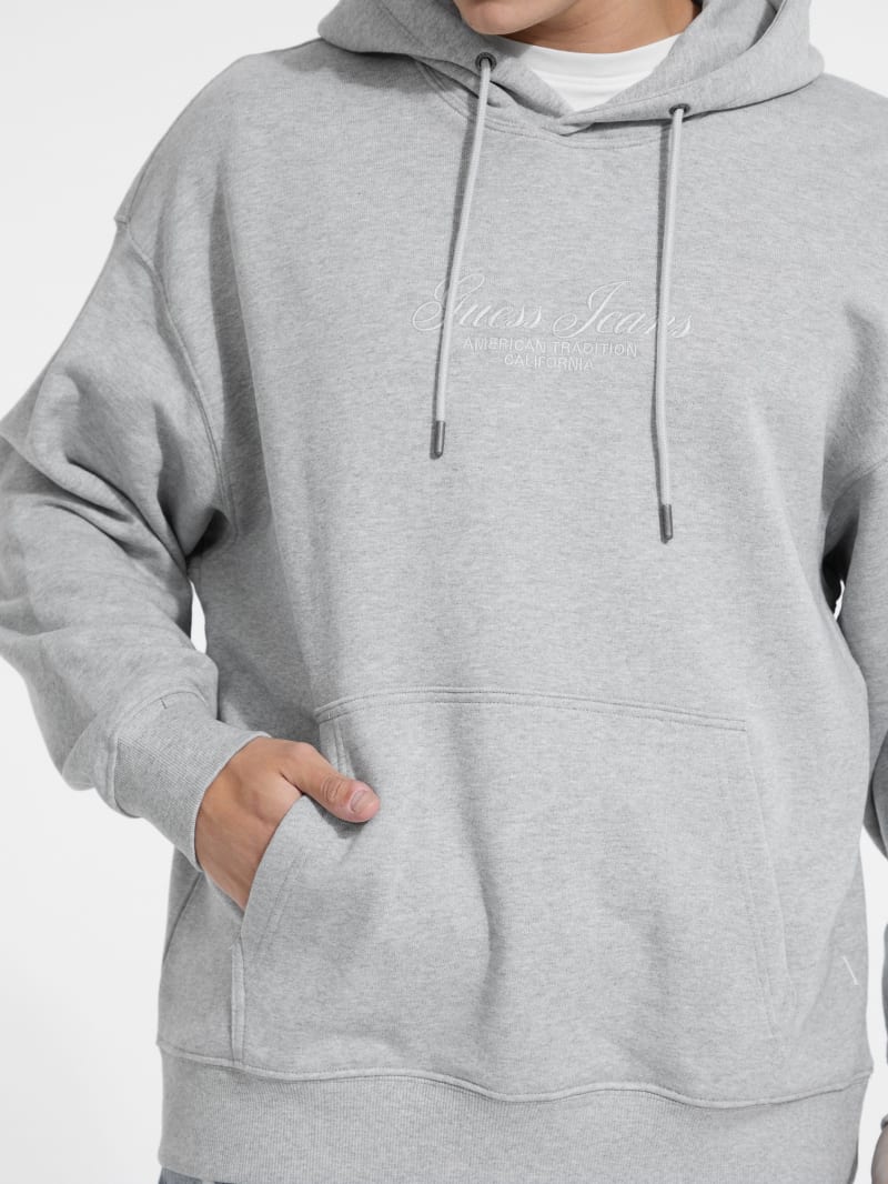 Embroidered Logo Hoodie
