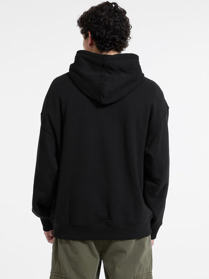 Embroidered Logo Hoodie