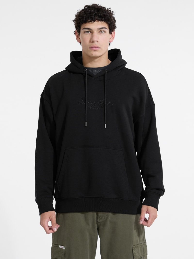 Embroidered Logo Hoodie