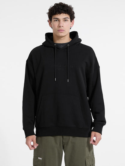 Embroidered Logo Hoodie