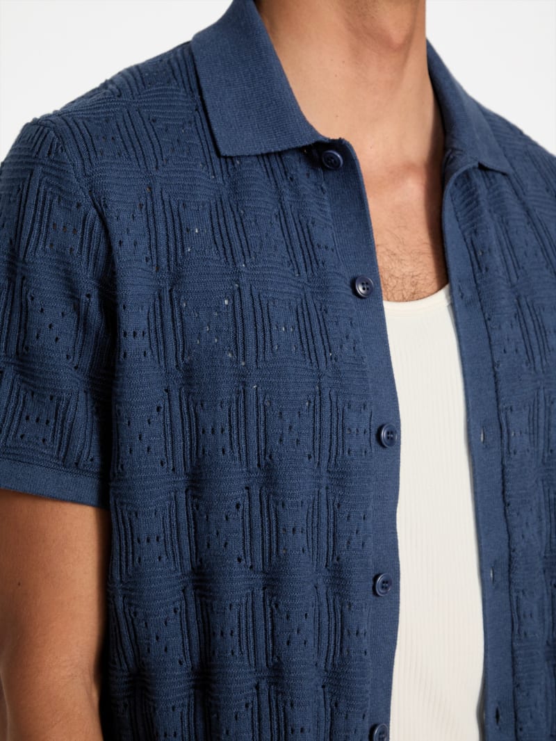 Topanga Pointelle Shirt