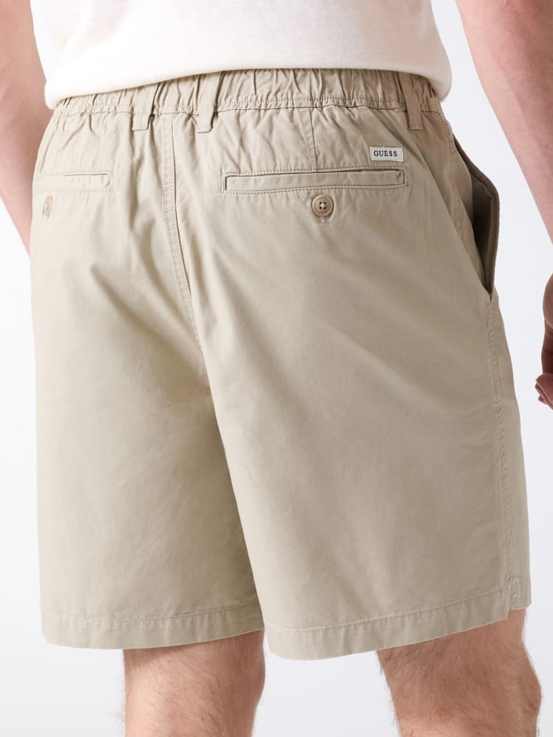 Poplin shorts
