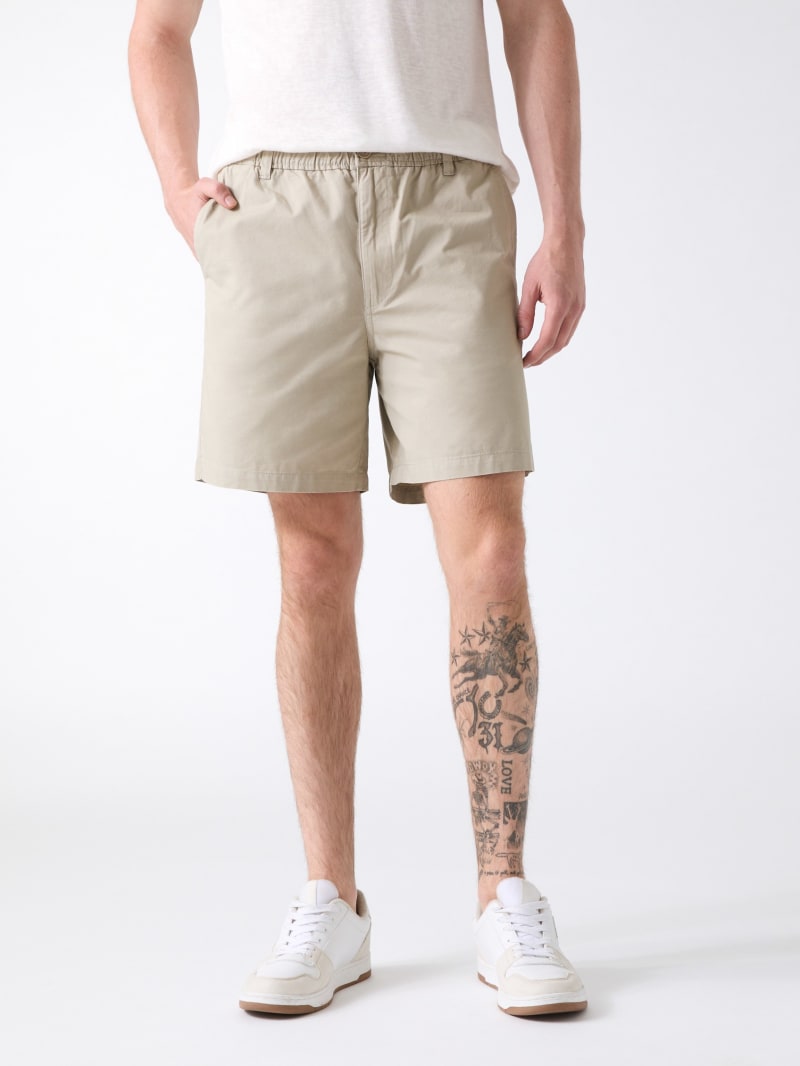 Poplin shorts