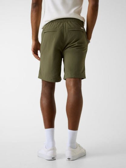 Belted shorts
