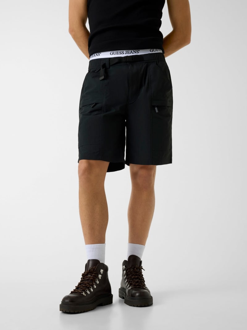 Belted shorts