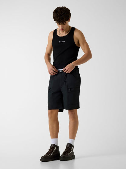 Belted shorts