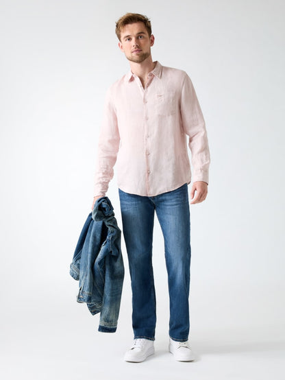 Linen striped shirt