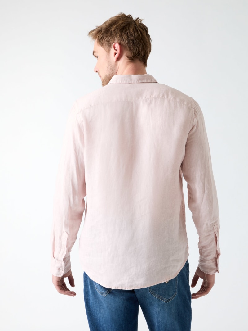 Linen striped shirt