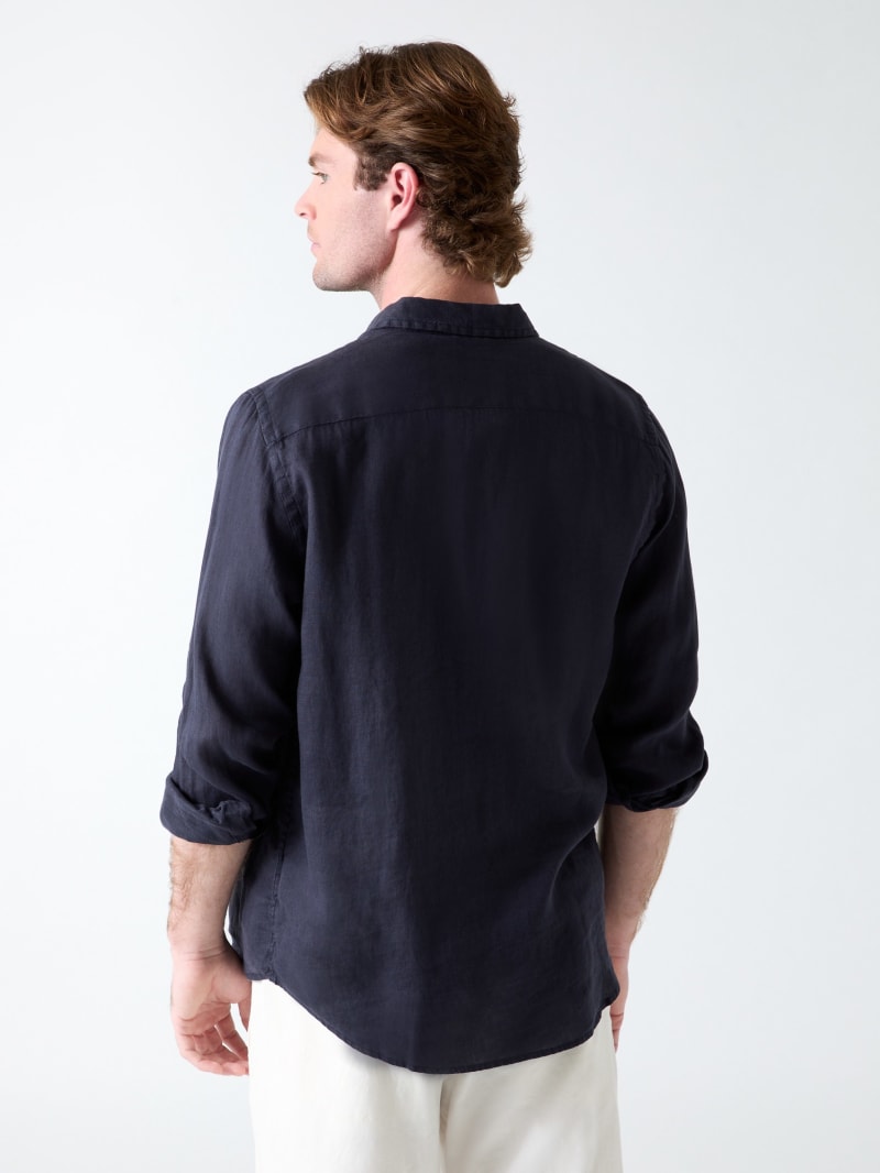 Linen striped shirt