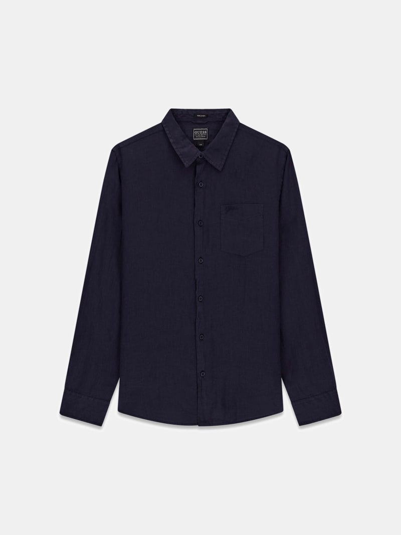Linen striped shirt