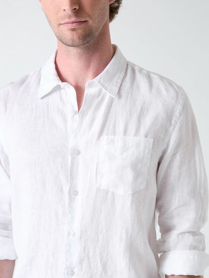 Linen striped shirt
