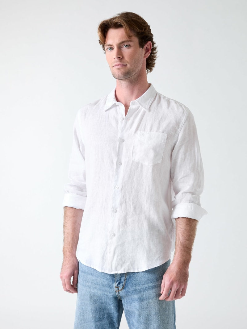 Linen striped shirt