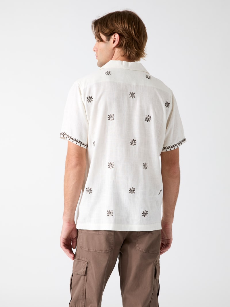 Embroidered Camp Shirt