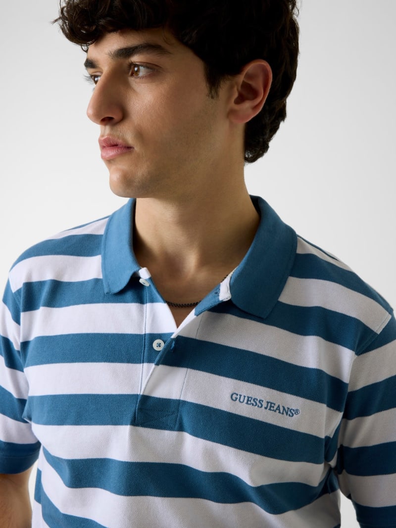 Striped polo