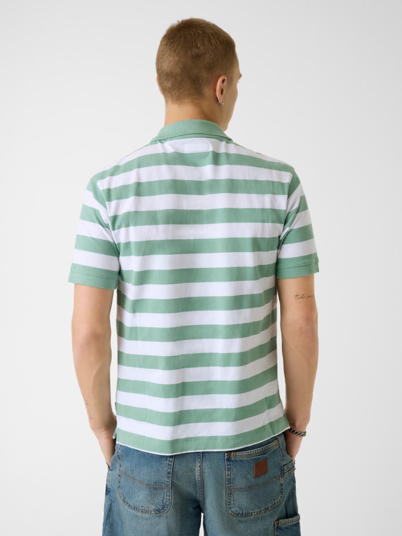 Striped polo