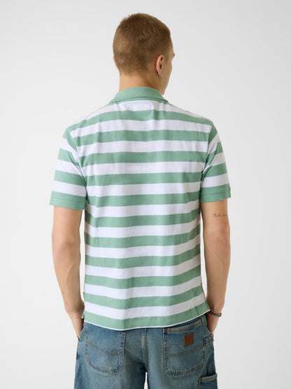 Striped polo