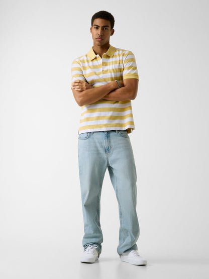 Striped polo