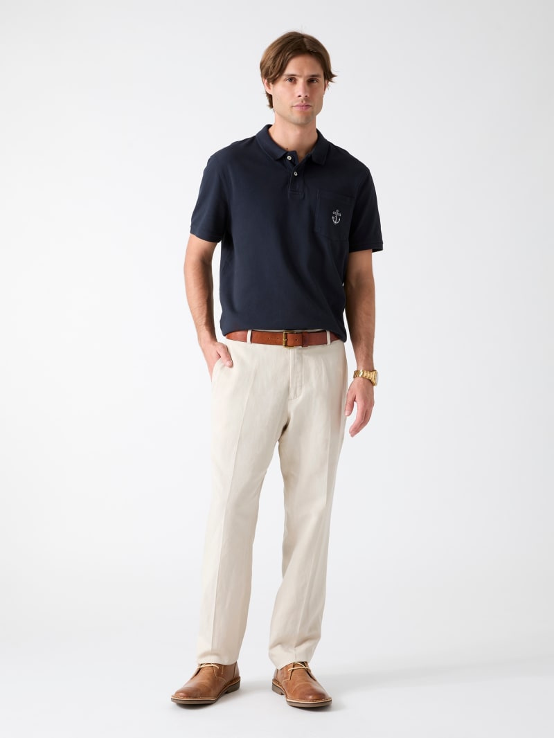 Embroidered polo