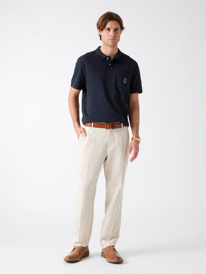 Embroidered polo