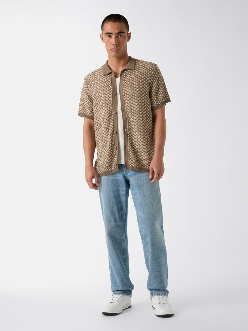 Linen-blend sweater