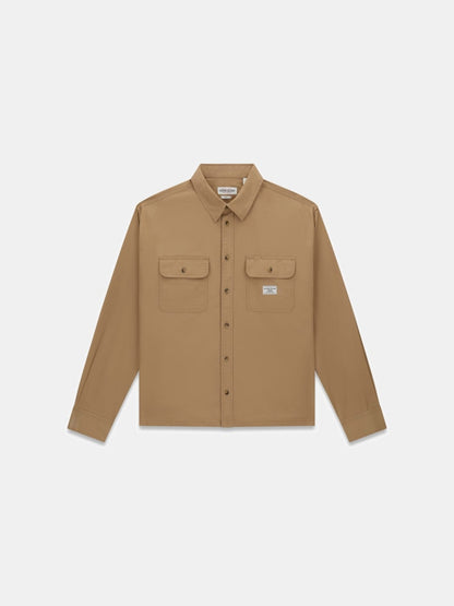 Boxy Crop Pocket Shirt