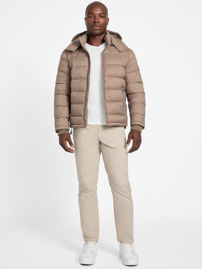 Glacier Matte Nylon Puffer Jacket