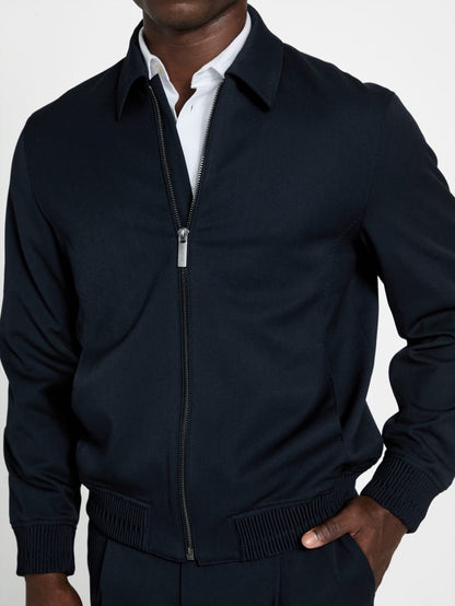 Tailored aviator jacket