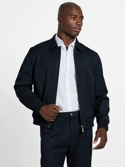 Tailored aviator jacket