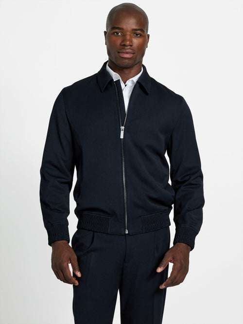 Tailored aviator jacket