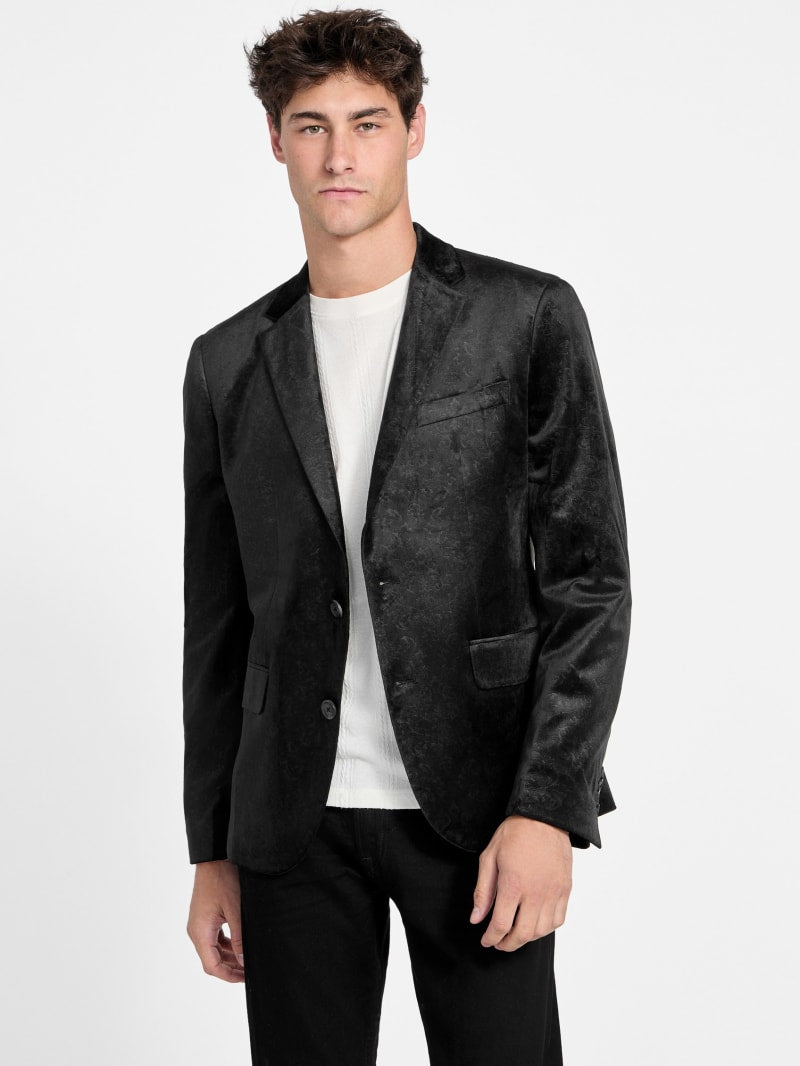 Eco Fulham Embossed Velvet Blazer