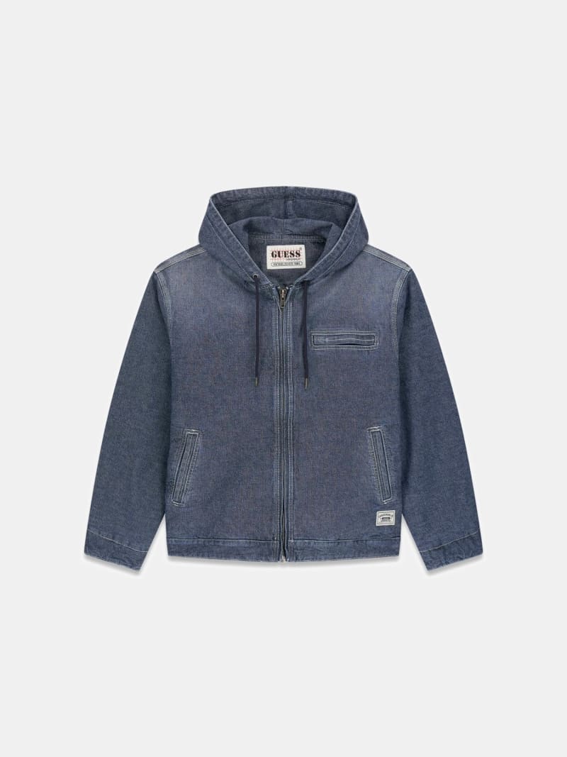 GUESS Originals Hooded Denim Jacket